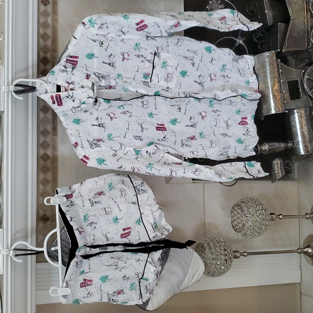 💝 VICTORIA'S SECRET Jet Setter Mayfair Boxer Pajamas 💝 - Picture 2 of 9